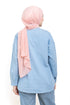 Ice Embellished Denim Shirt - Khotwh